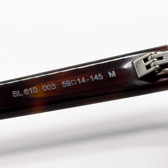 NEW SAINT LAURENT SL610 003 UNISEX HAVANA GREEN SAINT LAURENT SL 610 003 - Picture 10 of 13